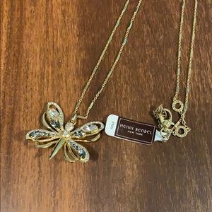 Henri Bendel BNWT good butterfly necklace
